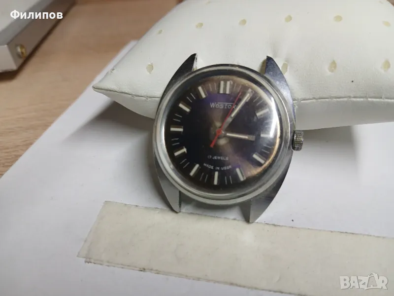 "восток" руски механичен часовник- работи, снимка 1