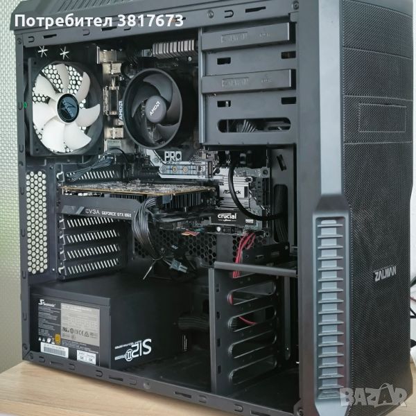 Бюджетен Геймърски Компютър | RYZEN 5 2600X | EVGA GTX 1060, снимка 1