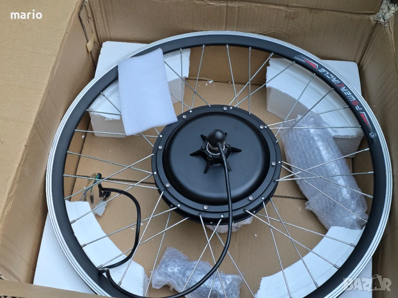 Продавам електрическа капла 1000 вата 48 v 29 инча с дисплей , снимка 1