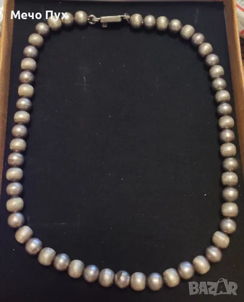 Сребърна огърлица (343), снимка 1