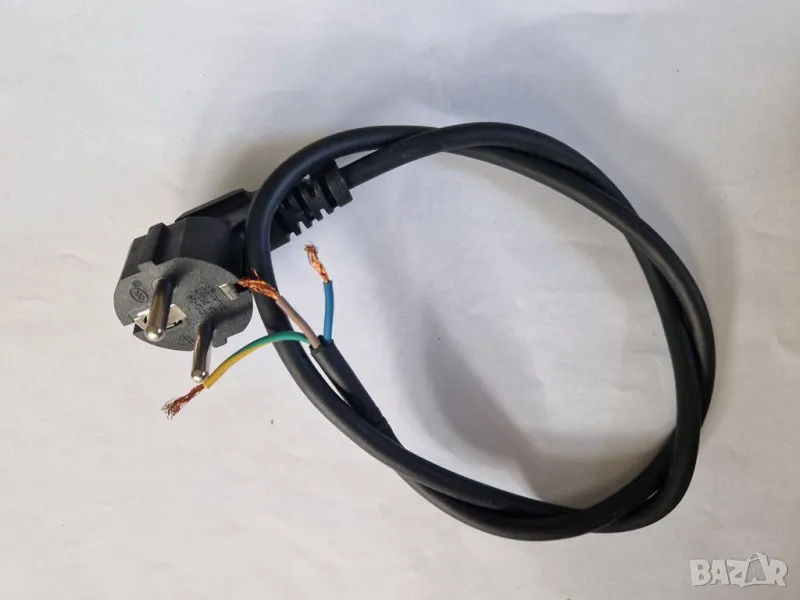 Захранващ кабел 0.75 м, 3x0.75 мм², мед, 16 A, снимка 1