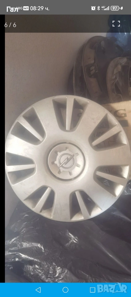 Тасове за Опел 16 цола 4бр., снимка 1