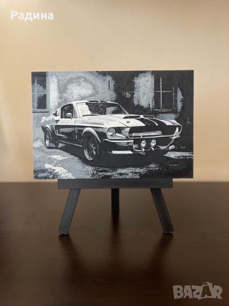 Релефна картина Ford Mustang “Eleanor” , снимка 1