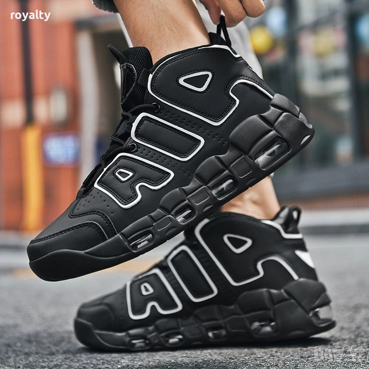 Nike Air Uptempo Черни Маратонки 36-44 Номер , снимка 1