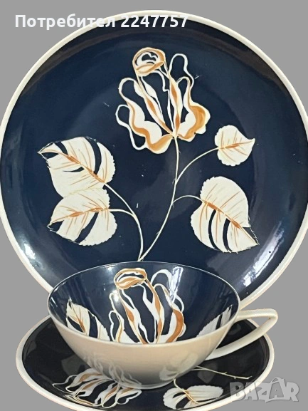 Ръчно рисуван троен сет, снимка 1