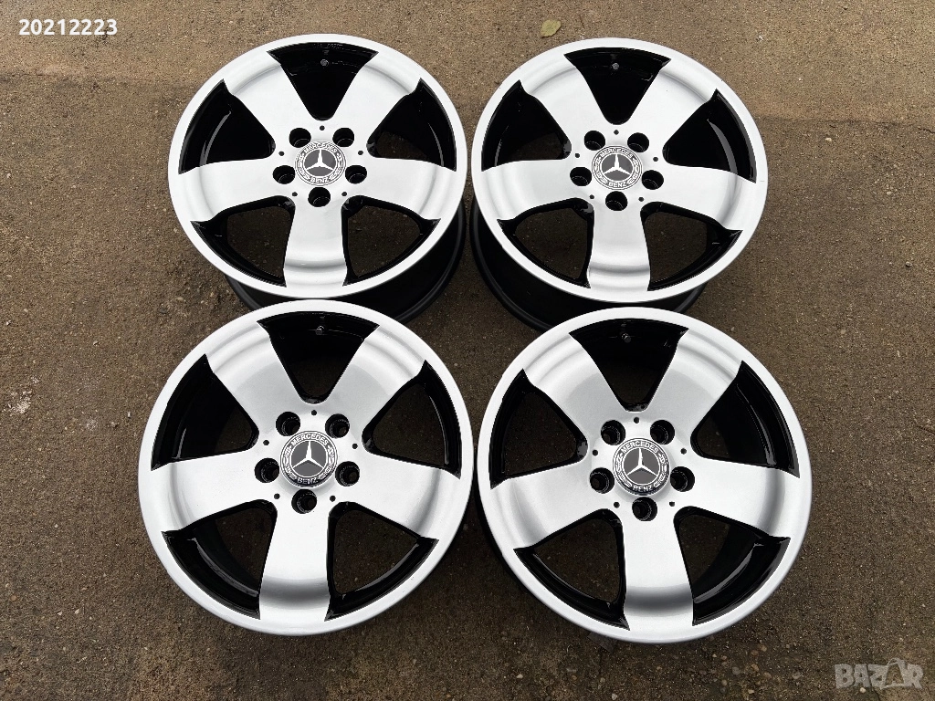 4 броя алуминиеви джанти за Мercedes-Benz E-Class 16, снимка 1