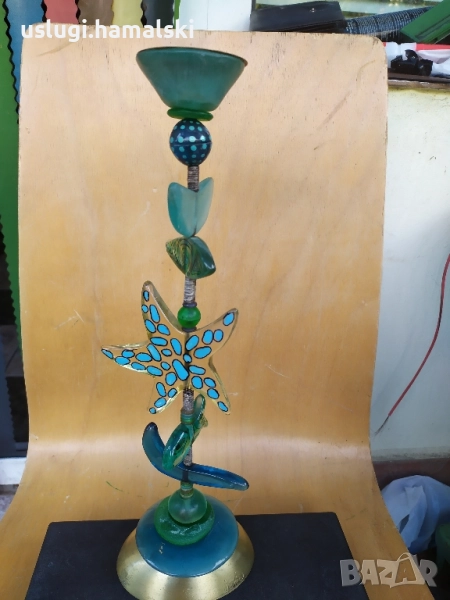 Уникален свещник Lalo, снимка 1