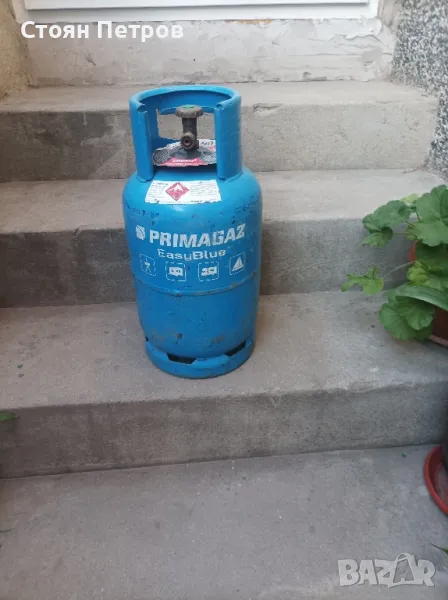Газова бутилка за кемпер каравана яхта барбекю, снимка 1