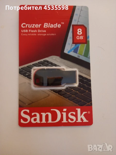 Флашка San Disk 8 gb., снимка 1