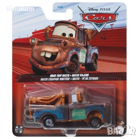 Оригинална kоличка Cars Mater / Disney / Pixar, снимка 1