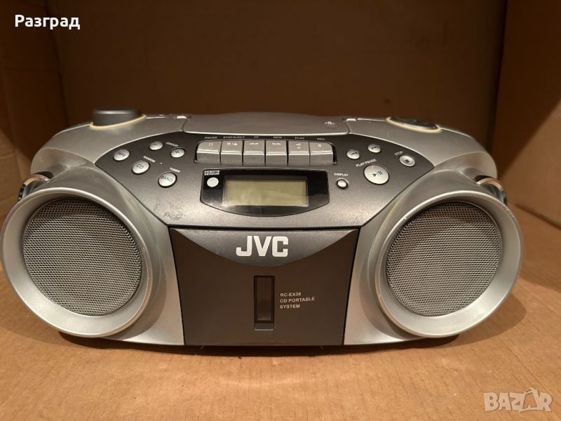 Радиокасетофон CD JVC RC-EX36S MP3, снимка 1