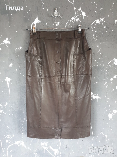 Escada пола естествена кожа, снимка 1