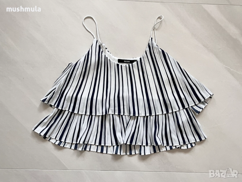 Плисиран топ Bik Bok XS - отлично състояние, снимка 1