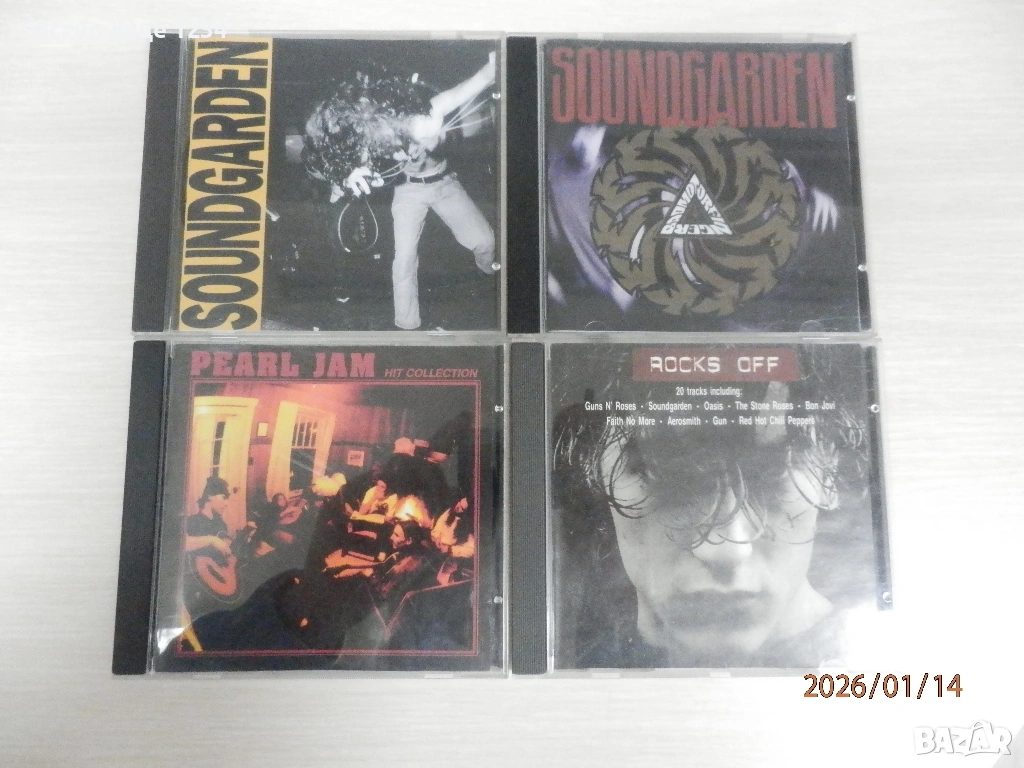 Soundgarden - 1989 - 1991 / Pearl Jam - Hit Collection / Rocks Off, снимка 1