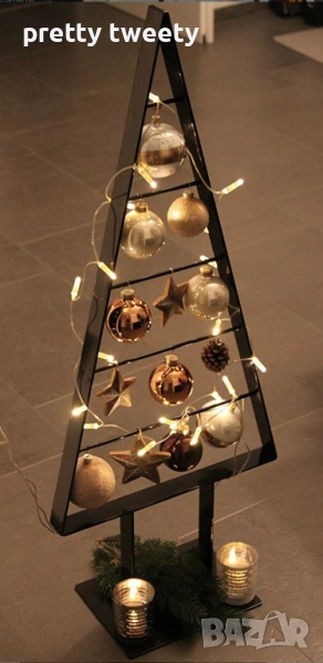 Метална елха за Коледа по поръчка , снимка 1