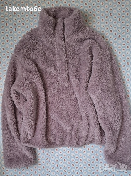 Пухкав суичър H&M, размер S, снимка 1