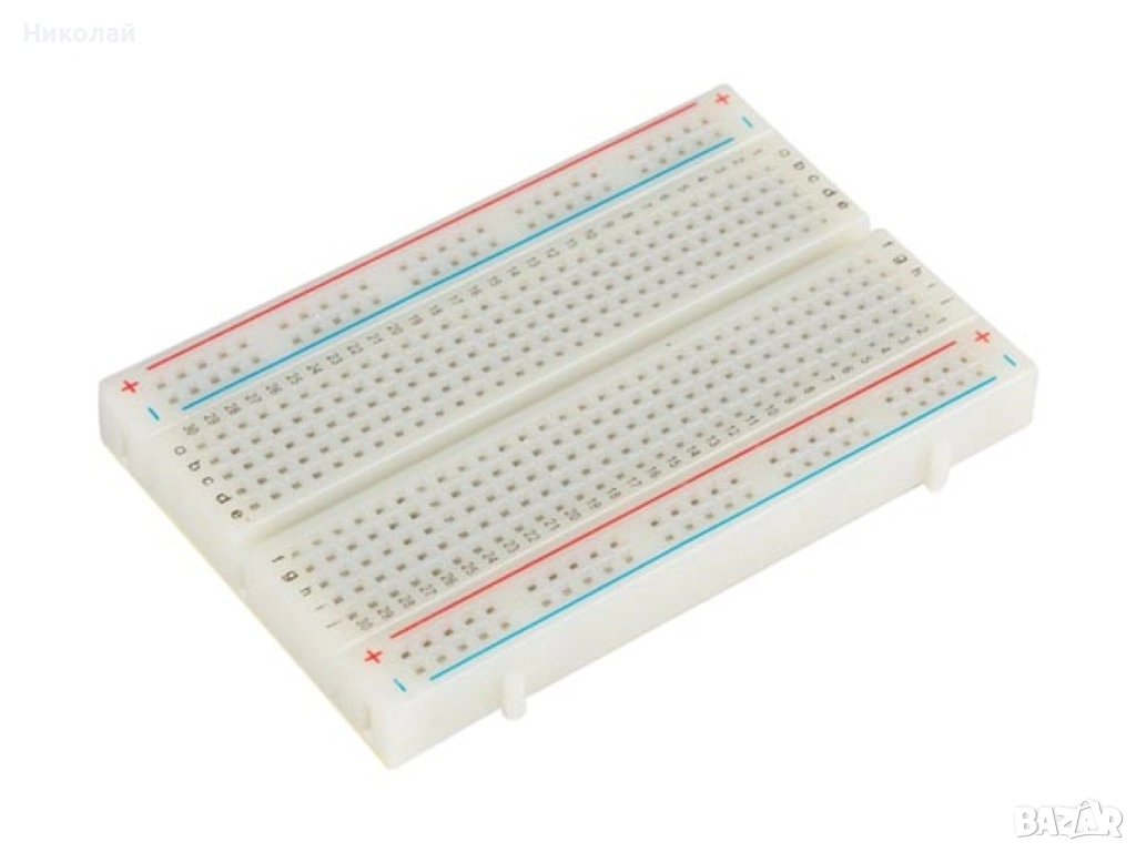 Макетна платка Velleman VTBB3 (Breadboard) за прототипиране – 400 гнезда, снимка 1