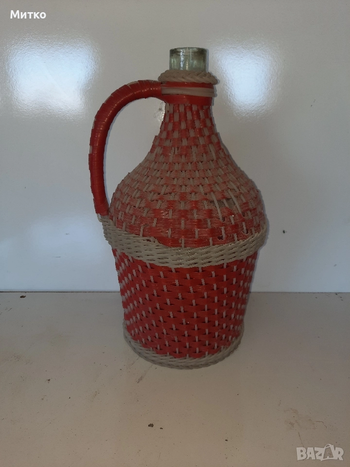 Плетени дамаджани от 5 литра, снимка 1