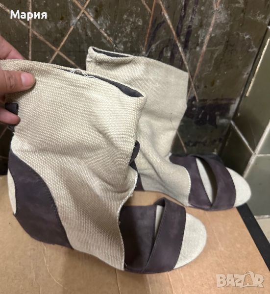 Дамски винтидж сандали на платформа, снимка 1