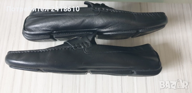 Versace Collection Leather Mens Size 43 - 27.5см ОРИГИНАЛ! Мокасини Естествена Кожа!, снимка 7 - Мокасини - 52092261