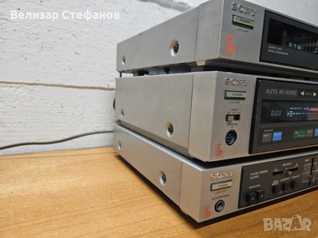 🎵 Продавам винтидж Hi-Fi система SONY (TA-V5 / ST-V5L / TC-V7), снимка 3 - Аудиосистеми - 53877138