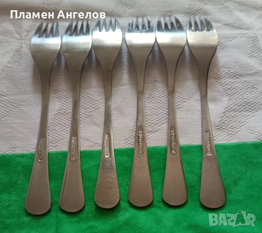 Комплект вилици от 6 броя "Петко Денев Габрово , снимка 2 - Прибори за хранене, готвене и сервиране - 53490017