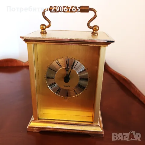 Часовник метален кварцов Германия раотещ, снимка 2 - Антикварни и старинни предмети - 49475774