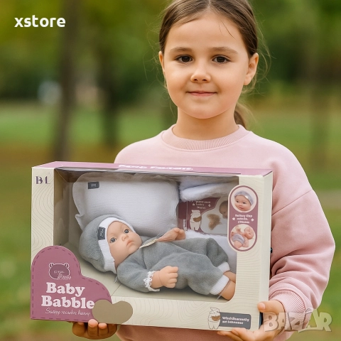 Говорещо бебе 22 см – играчка, която говори на български език, снимка 2 - Кукли - 52739985