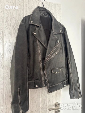 Кожено яке от Zara в лимитирана серия