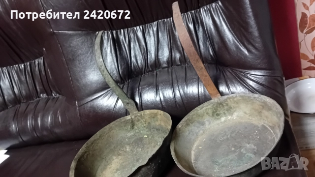 медни тигани, снимка 6 - Други ценни предмети - 52703811