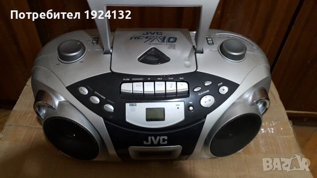 JVC-касетофон, снимка 5 - Радиокасетофони, транзистори - 45958535