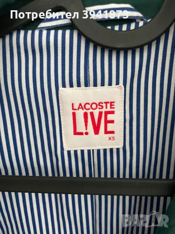 Стилен тренч Lacoste, снимка 3 - Палта, манта - 50069306