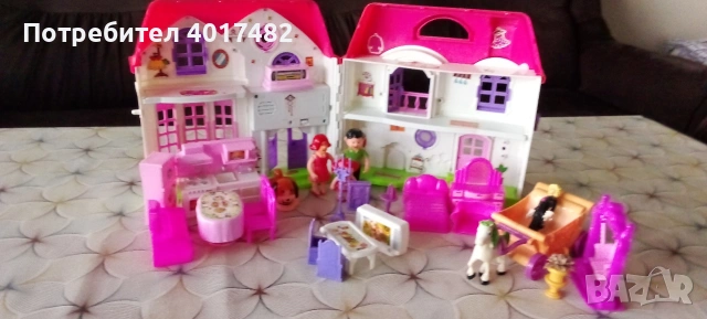 Къща за кукли, снимка 2 - Кукли - 53580257