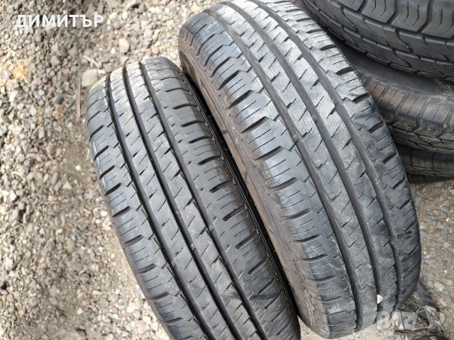 2бр.летни гуми HANKOOK 195 80 14C DOT17 цена за брой