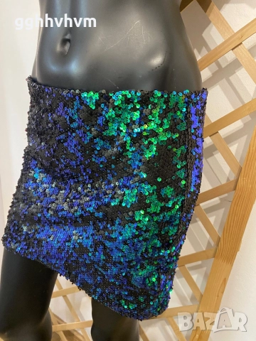 Блестяща пола, снимка 2 - Поли - 52593510