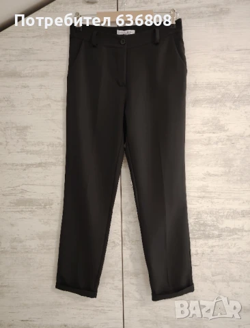 Дамски черен панталон New Collection, Made in Italy