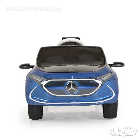 Акумулаторна кола Mercedes-Benz EQA син металик, снимка 2 - Детски велосипеди, триколки и коли - 46386210
