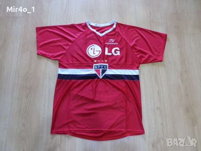 футболни тениски genova sgb sao paulo spfc barcelona sporting club ecuador екип блуза оригинал, снимка 5 - Спортни дрехи, екипи - 51819464