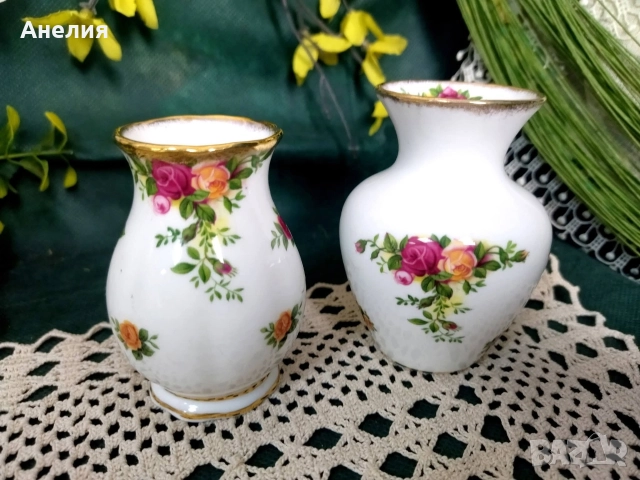 Royal Albert old country rose , снимка 11 - Чаши - 52949879