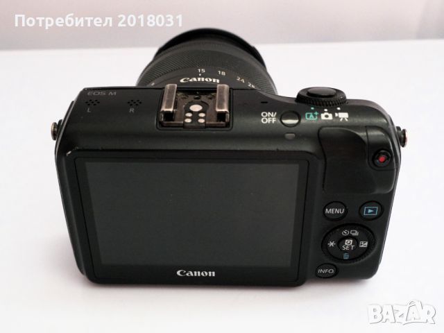 Canon M + 15-45mm IS STM, снимка 4 - Фотоапарати - 46319925