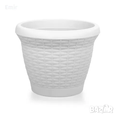 Саксия с подложка 25л, снимка 3 - Саксии и кашпи - 49660504