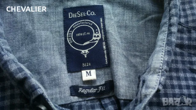 DIESEL Regular Fit Shirt Размер M мъжка риза 16-63, снимка 12 - Ризи - 47169925