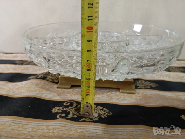 Винтидж купа за ядки,плато, снимка 2 - Антикварни и старинни предмети - 53633836