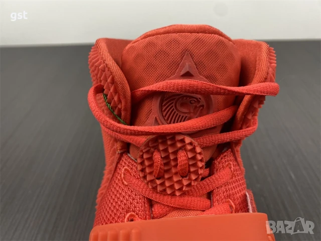Изключително Редки Nike Air Yeezy 2 Red Kanye West баскетболни маратонки мъжки, снимка 11 - Маратонки - 51048378