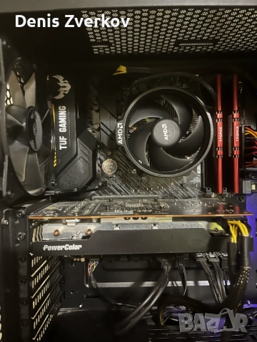Gaming PC RX6600 / Ryzen 5 / 16GB / 27" Monitor / Ready to Play, снимка 7 - Геймърски - 53750371