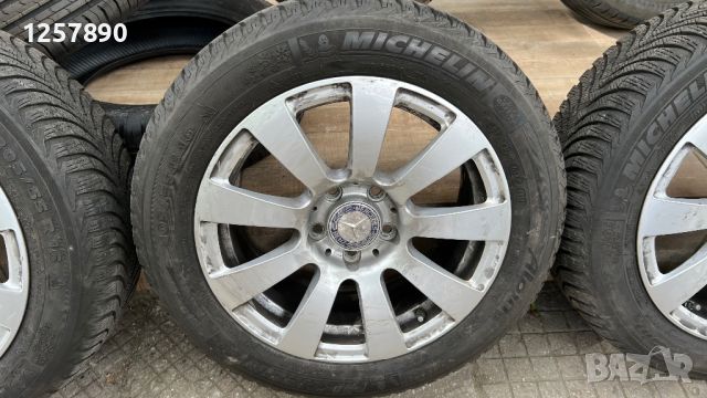 Магнезиеви 16 цола Mercedes 205/55/16 Michelin Alpine, снимка 17 - Гуми и джанти - 45958203