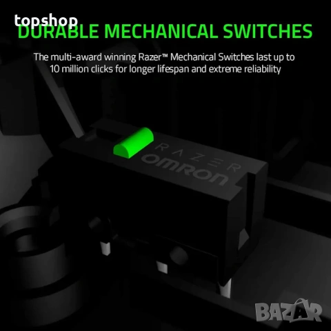 Razer DeathAdder Essential – Легендарната Геймърска Мишка (6400 DPI, Чисто Нова) ​, снимка 2 - Клавиатури и мишки - 53840007