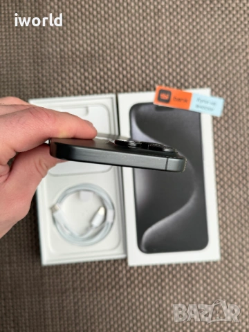 512GB❗️100% Батерия✅  iPhone 15 PRO MAX❗️ Лизинг от 29€/мес ✅Black Titanium , снимка 9 - Apple iPhone - 53632276