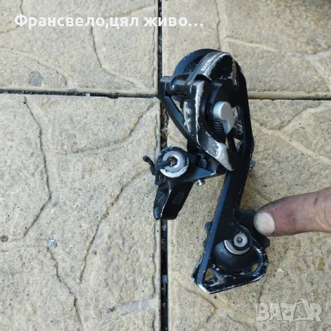 Дерайлйор 10 скорости за велосипед колело Shimano deore xt rd m 781 , снимка 1 - Части за велосипеди - 46993260