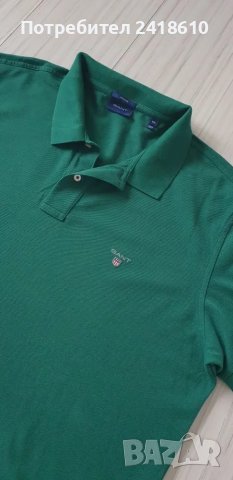 GANT Pique Cotton Size 3XL НОВО! ОРИГИНАЛ! Мъжка Тениска!, снимка 1 - Тениски - 47295758